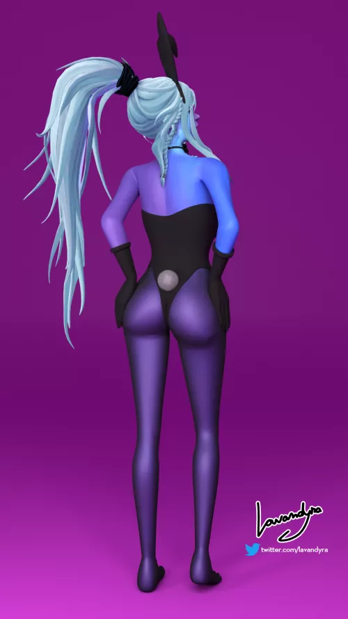 Drow Ranger Arcana Bunny (#2) (Lavandyra)