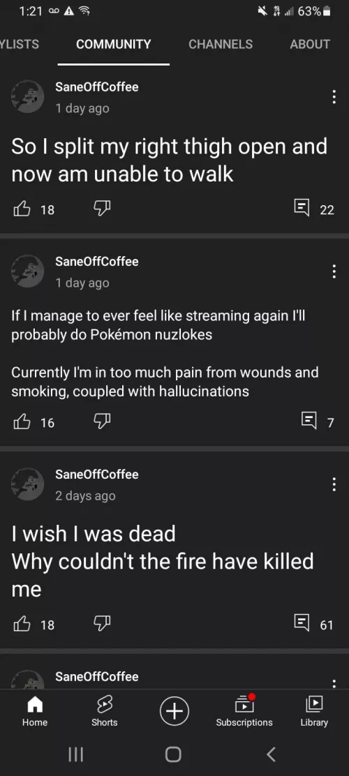 Due to the bullying from 