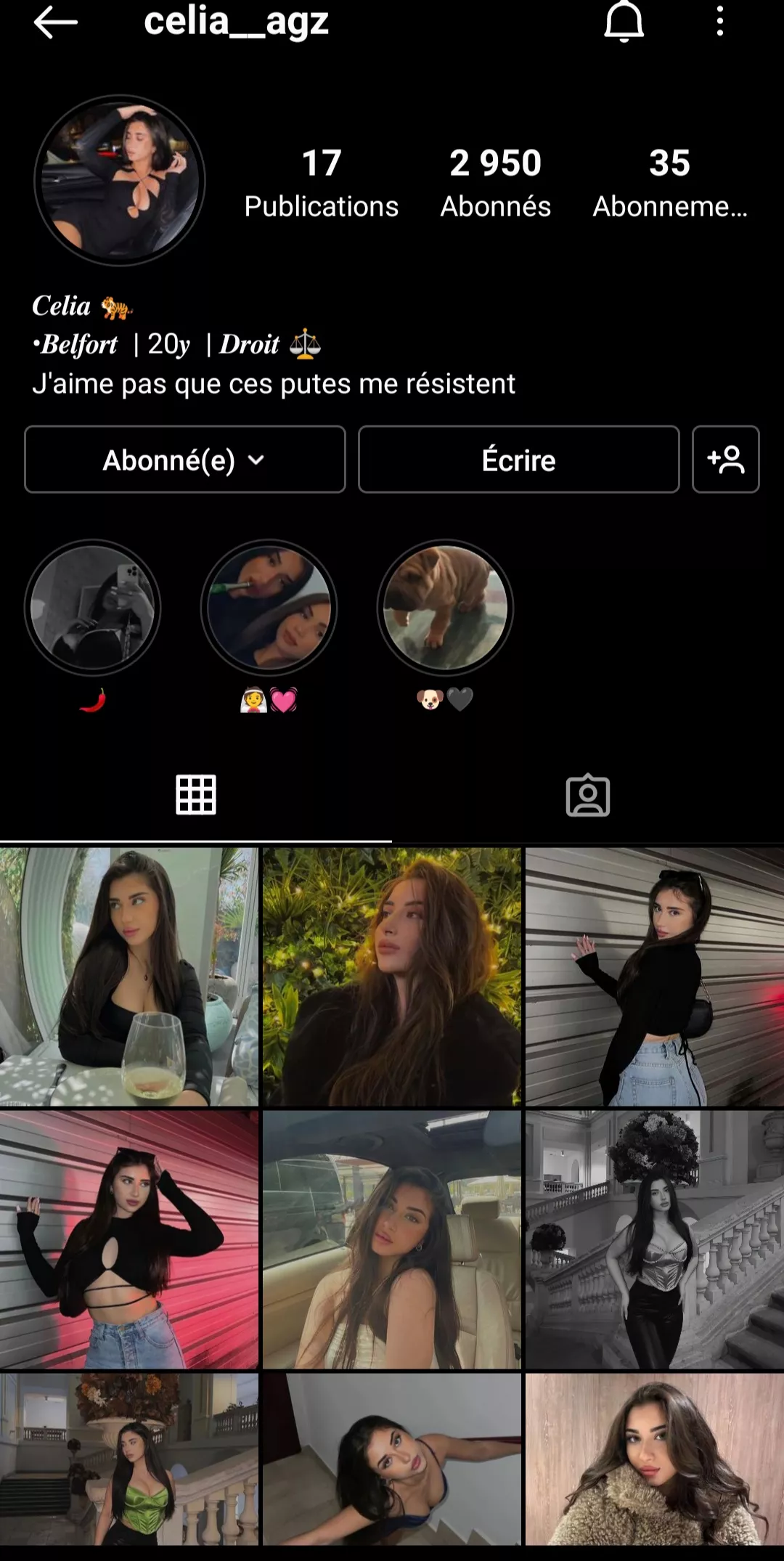 elle nude , elle a un vip nudes et cam , elle est bcp trop bonne ajouter la sur insta