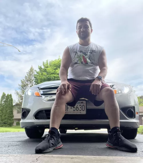 Enjoy the beautiful day, boys 😉