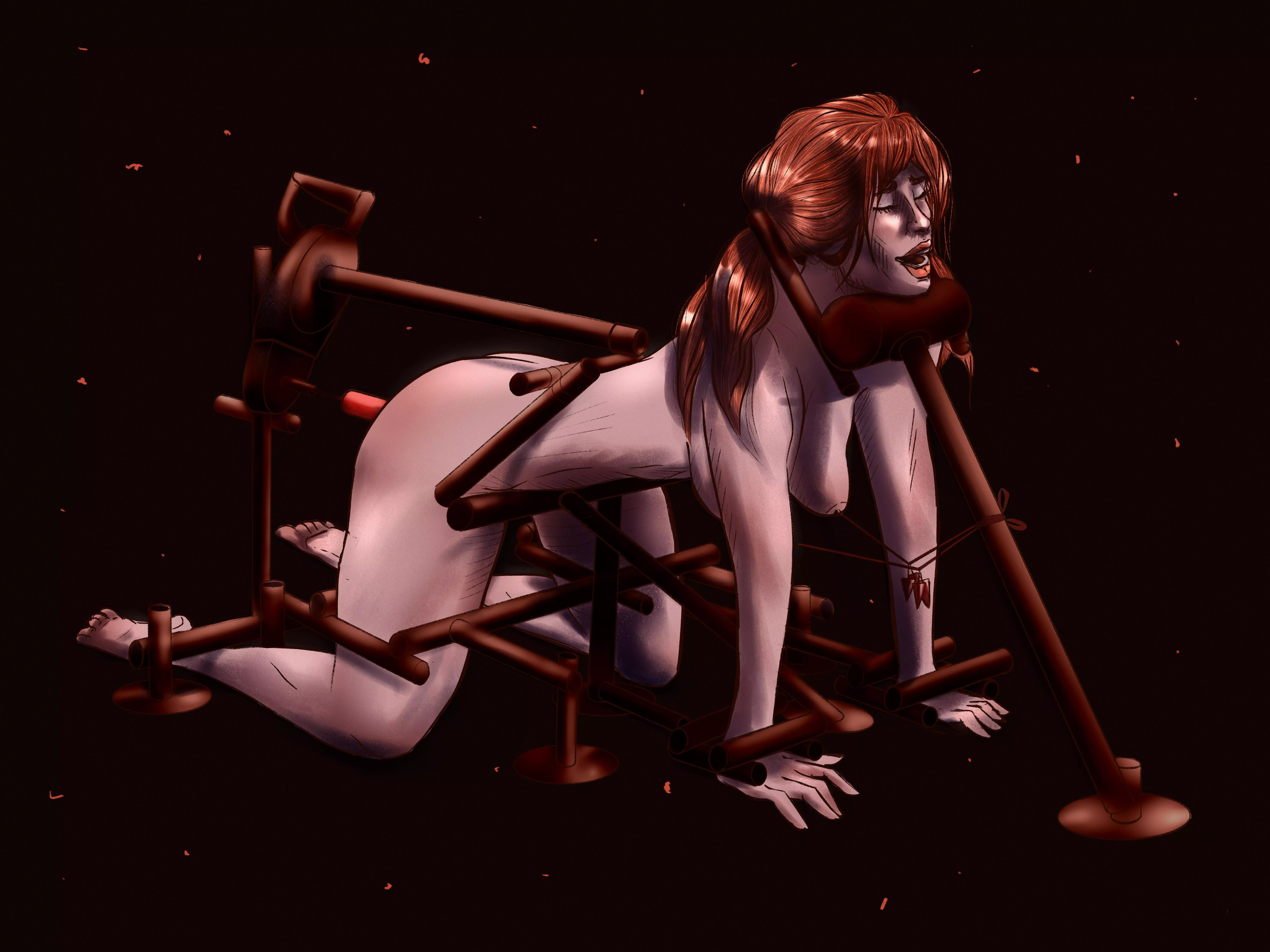 Enjoying the fuckmachine (me)