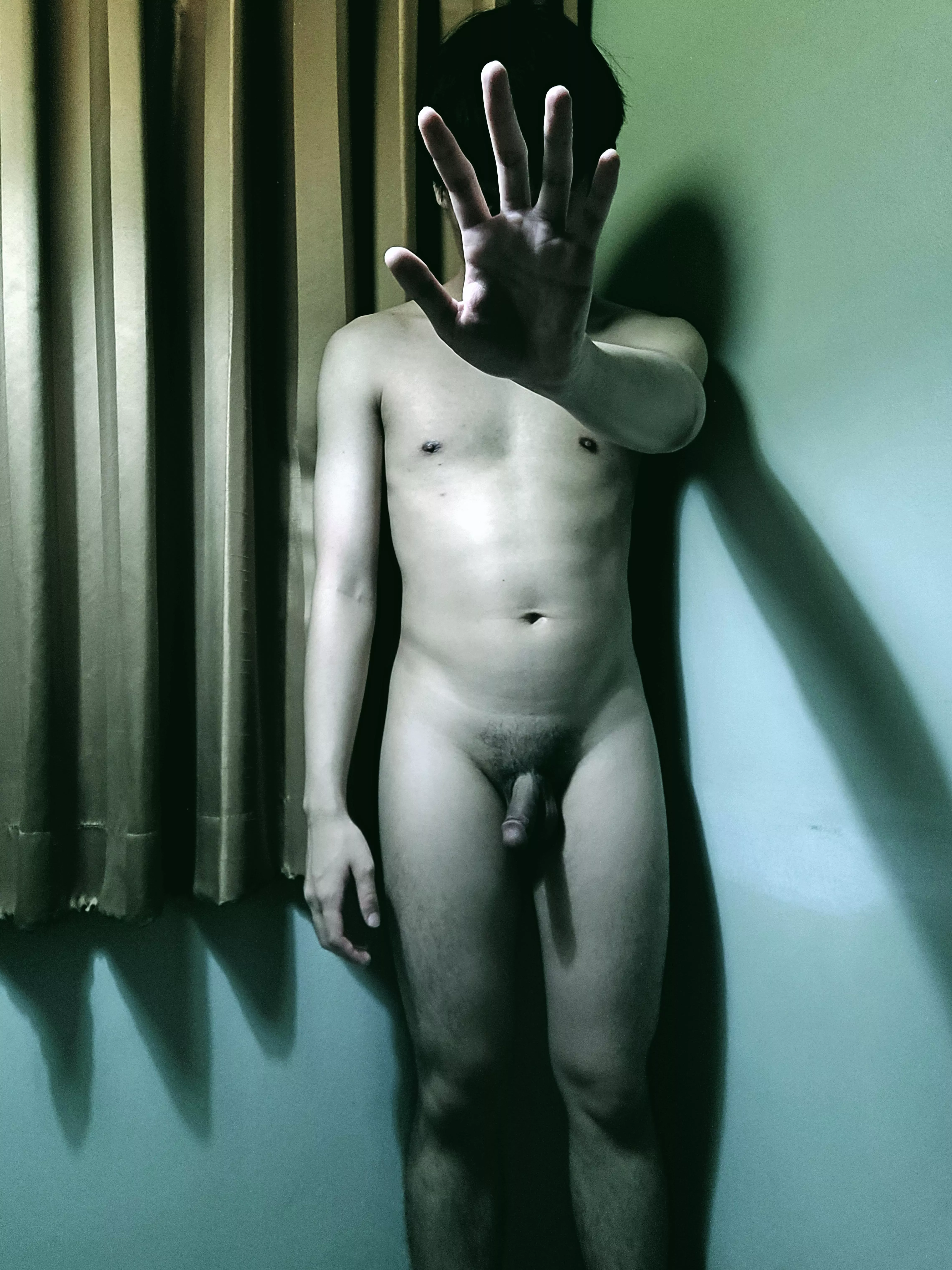 Every night since I moved in, I have always seen him standing in the corner