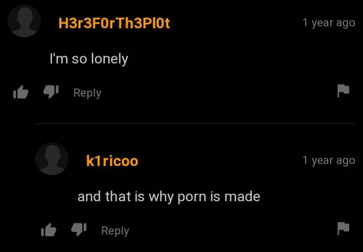 Everyone can be lonely sometimes