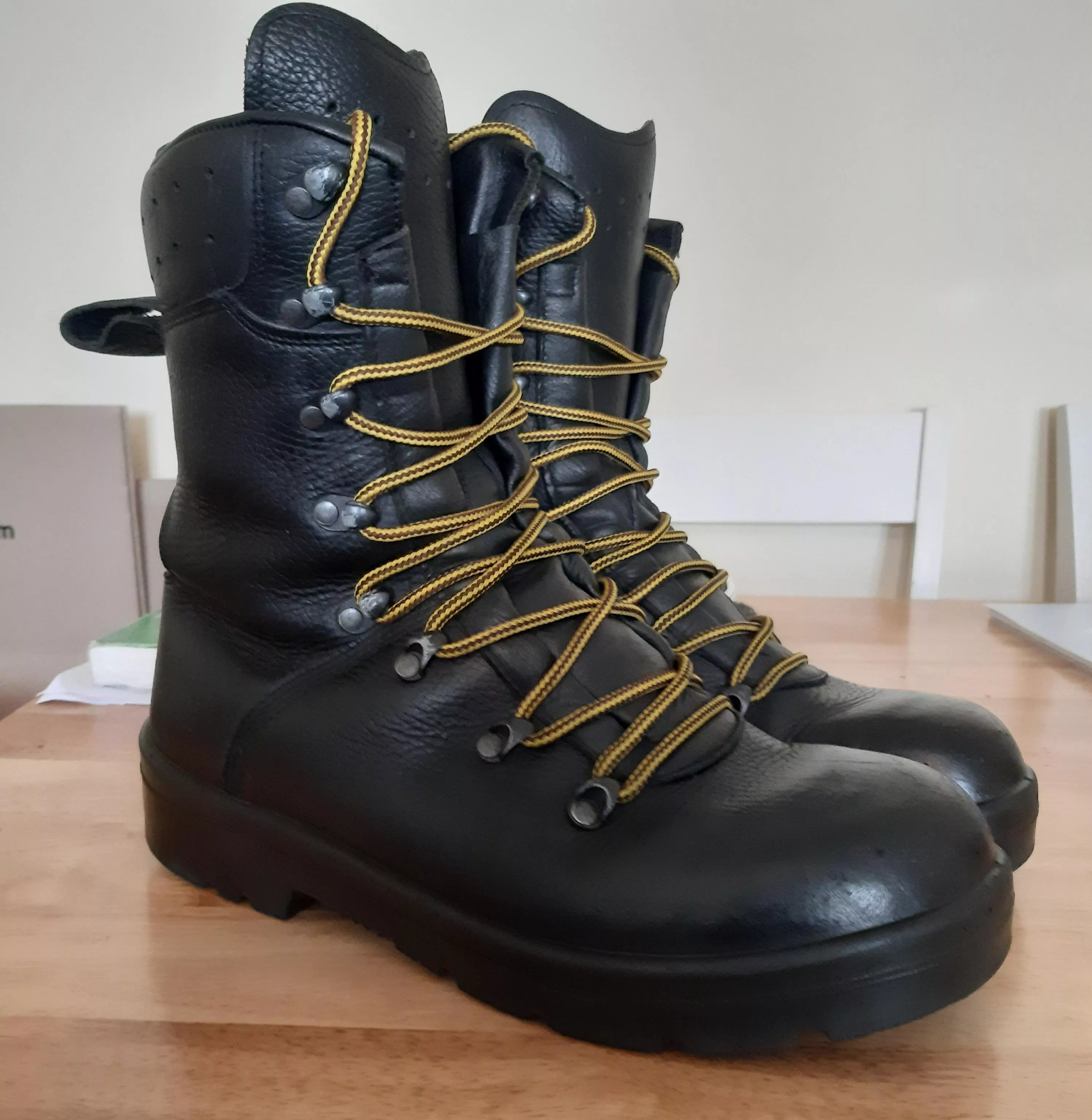 Ex German military boots - probably one of the best pairs I own.
