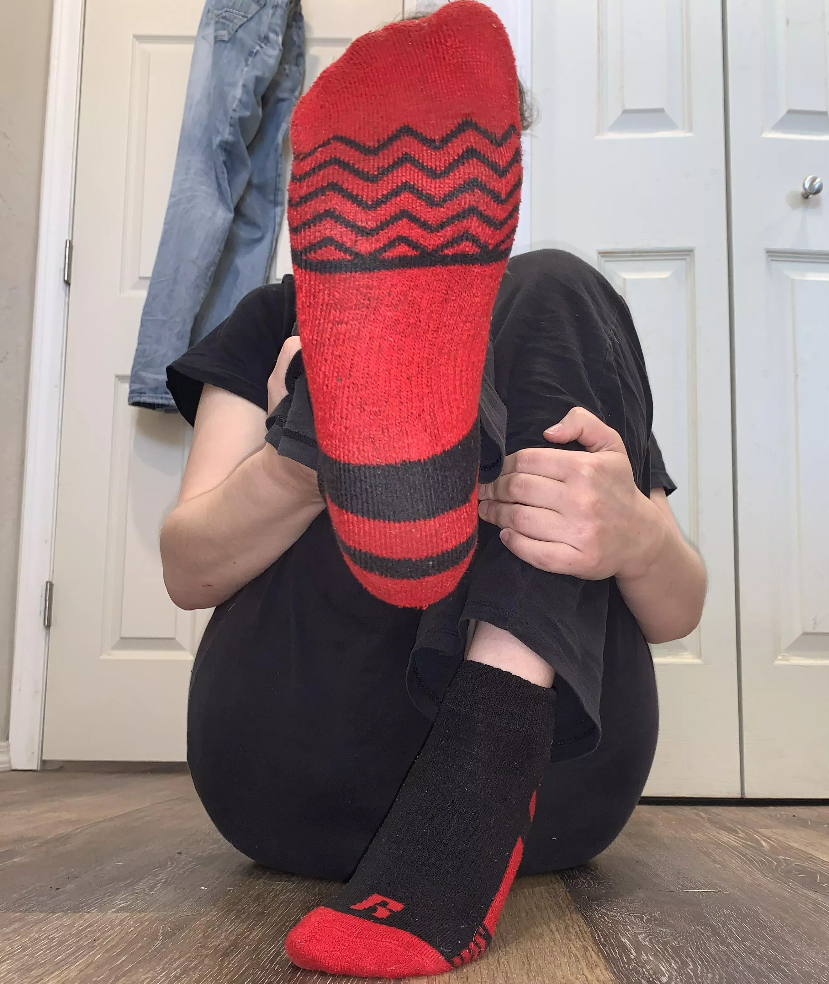 [f] ankle pair ❤️🖤❤️