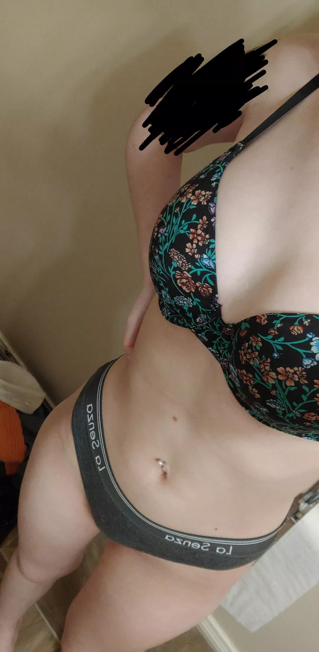 [f] cute sexy underwear on a petite woman
