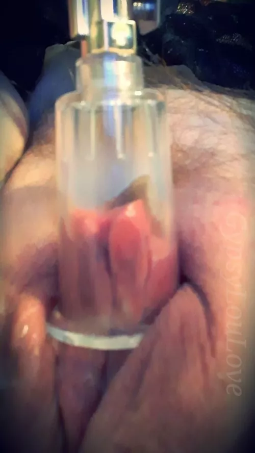 [f] Love Clit Pumping! who's going to suck my little bean after this pump comes off?