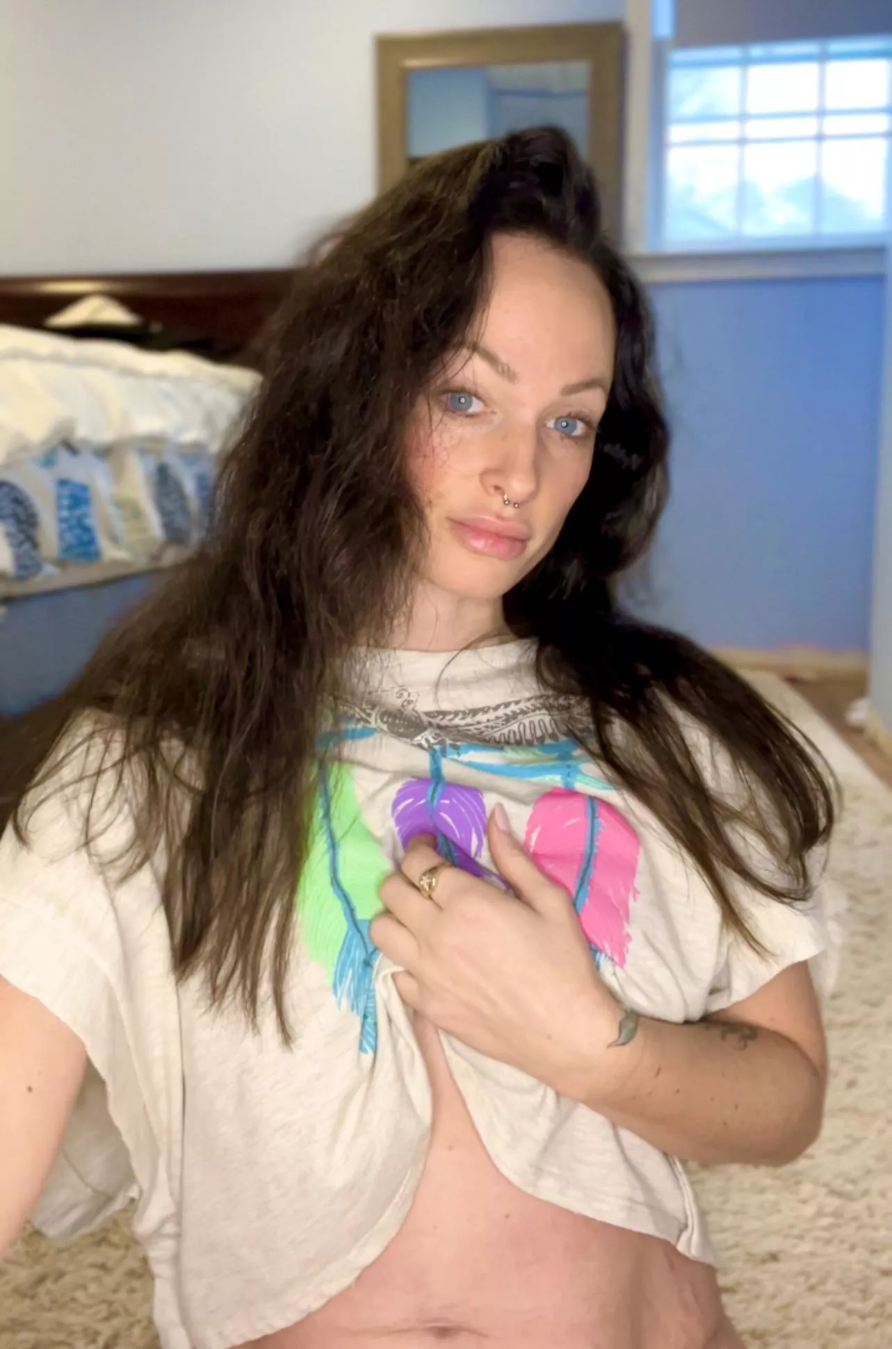 [f] run your fingers through, or pull- I love both 🥵