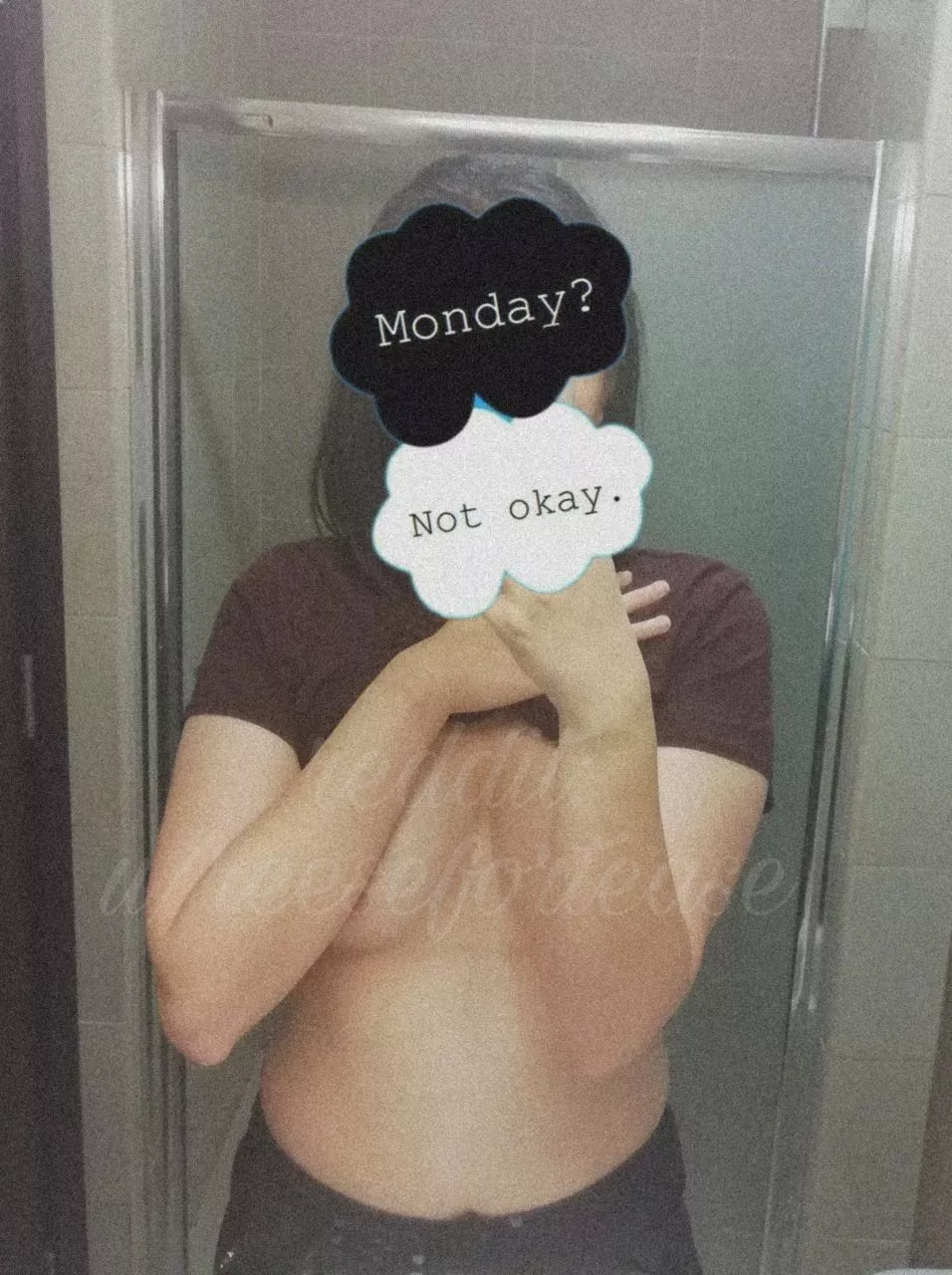 [F] WHY MONDAY? 😭