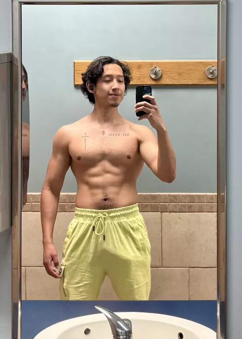 Favourite part of working out is definitely the pump :)