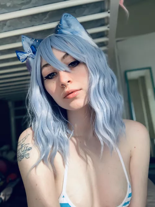 Feelin like a pretty kitty 💙