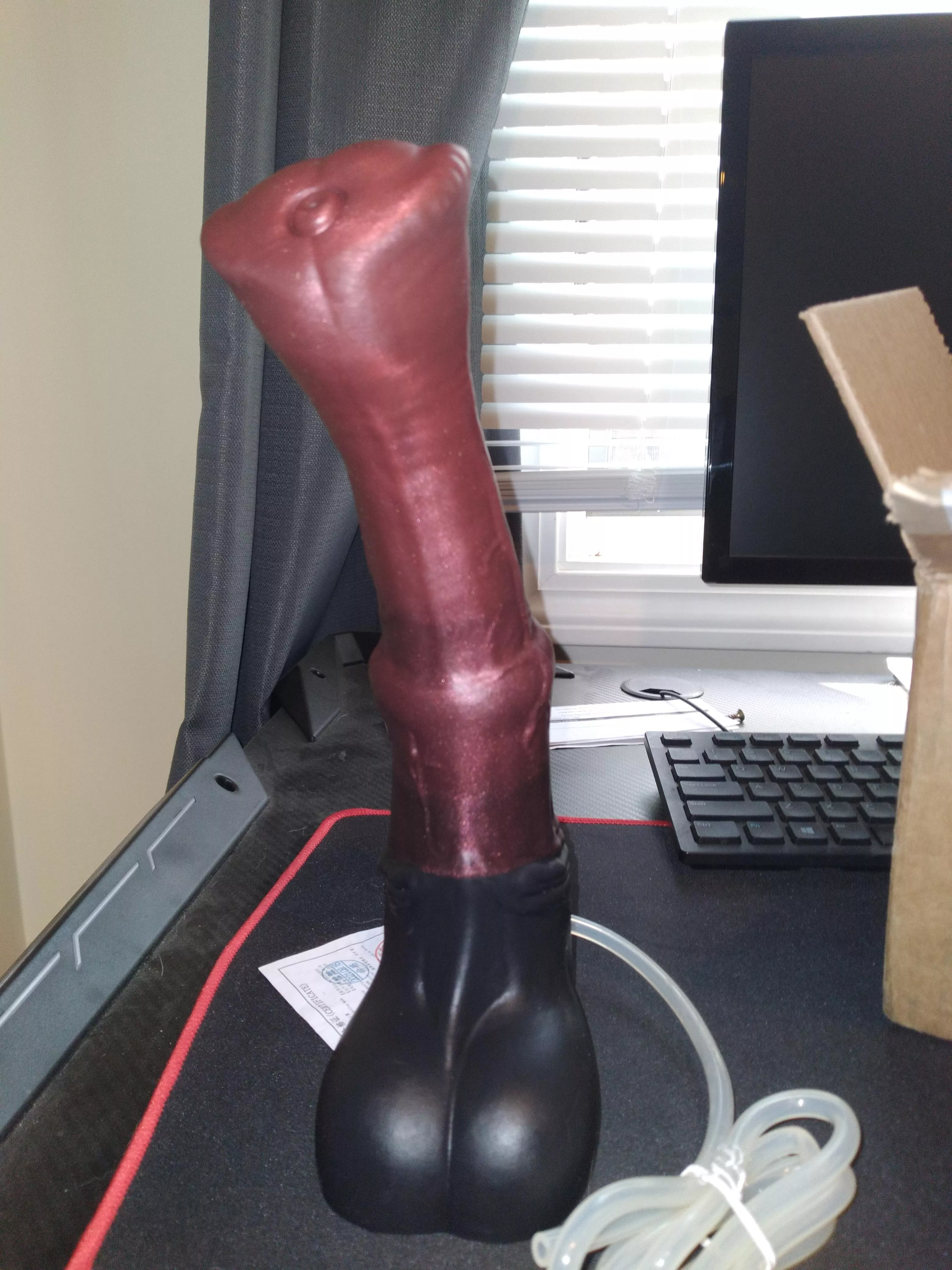 finally arrived after 3 delays I would love to post a video of me opening it up for some reason it won't allow me to post a videos