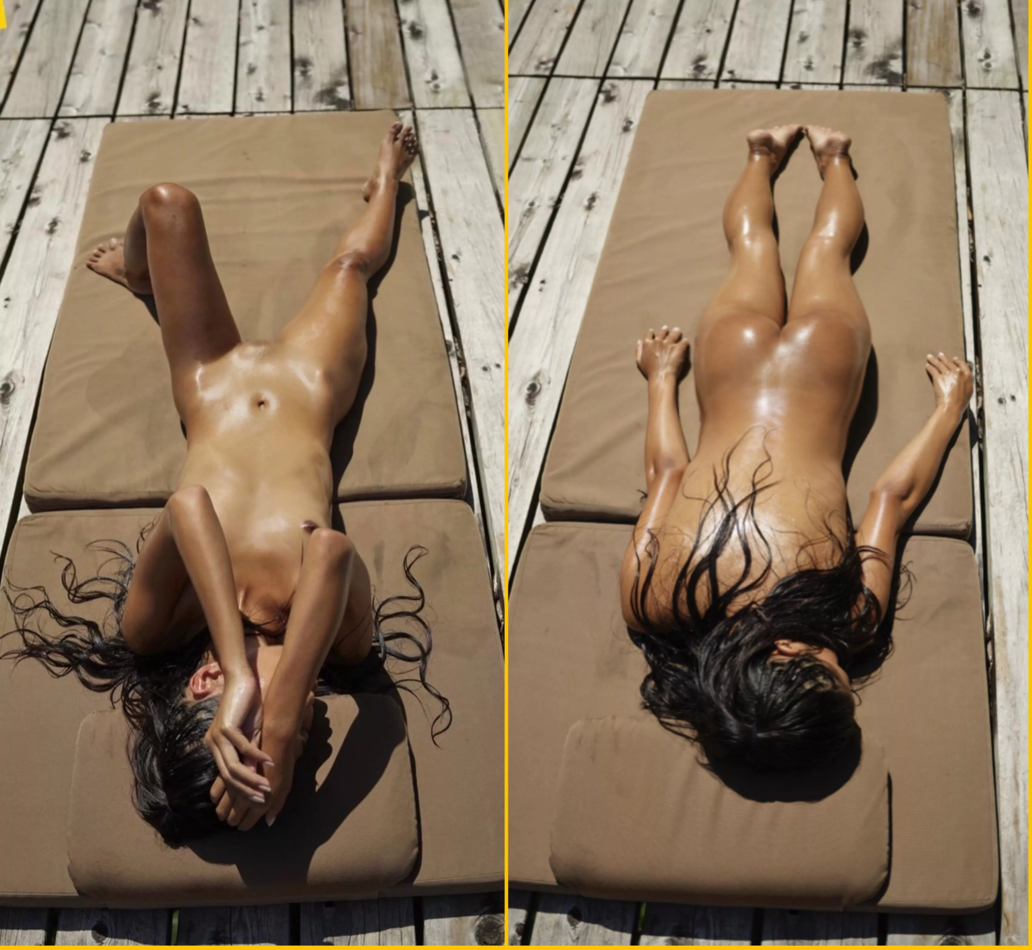 Finally Build The Courage To Tan Naked At The Hotel Pool Which Side Do You Prefer Nudes