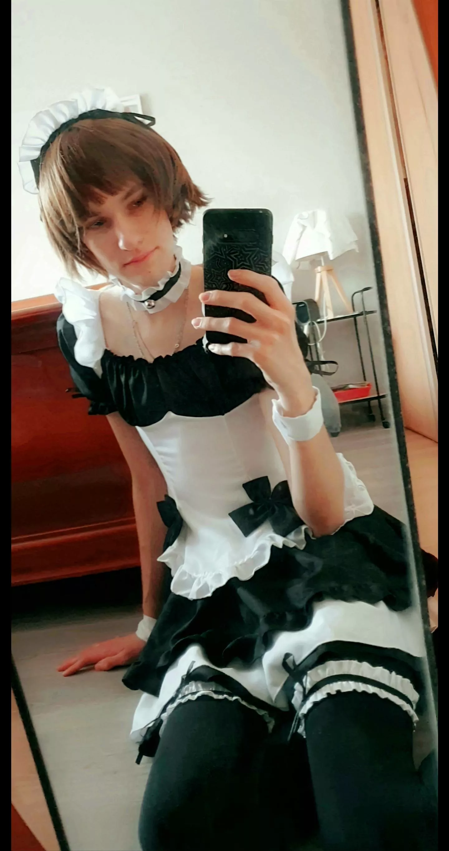 Finnaly got my maid outfit 🥰