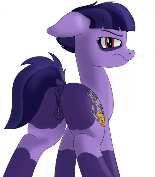 First clop art of my newest OC, Fairlady~ [F] (Topkick)