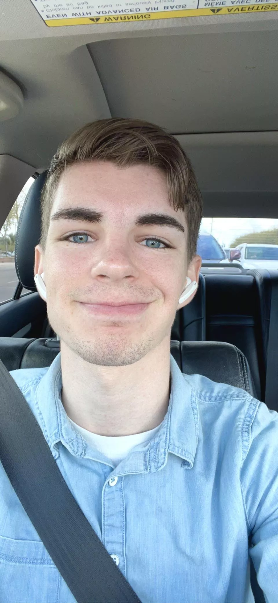 First day of work! Wish me luck😁