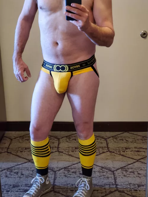 First Post- Anyone like dad in a jock?