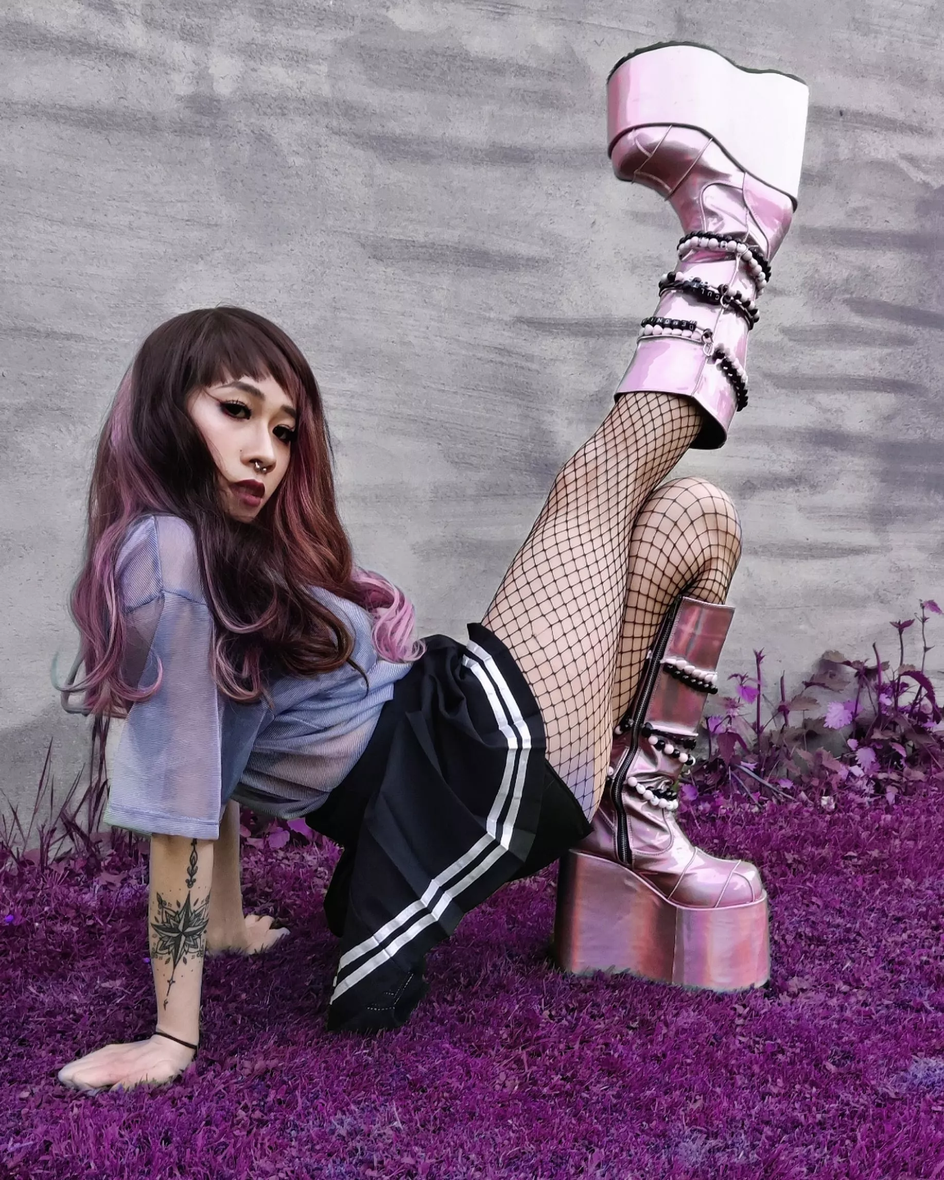 First post here! Hope you like it. Never forget the fishnet tights for your parties 🎉🎉🎉