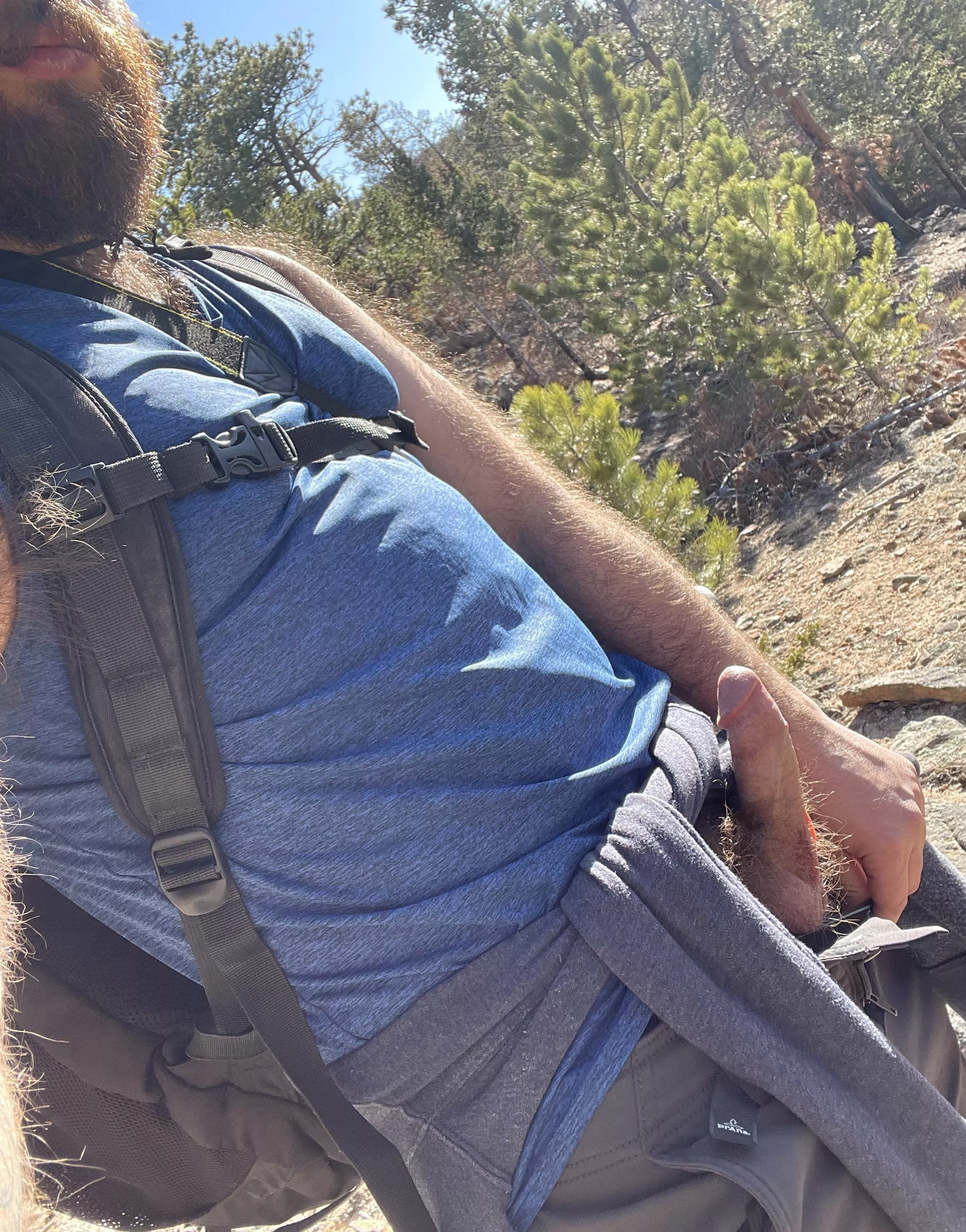 First time doing this, told my hiking partner I’d be right back