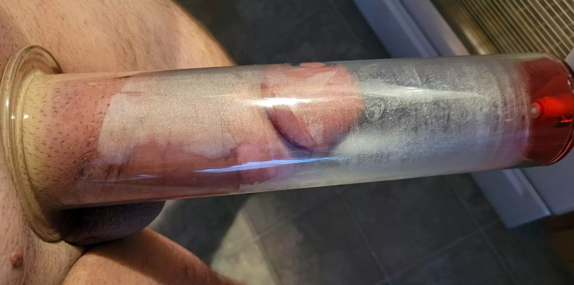 first time filling a 2.75 inch. on an hour. swollen for 2 days after lol. slowing down. I'm a #pussy