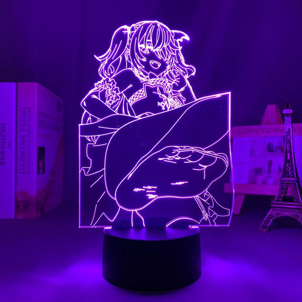 Fischl Lamp! 💜(WeebCastle) [Genshin Impact]