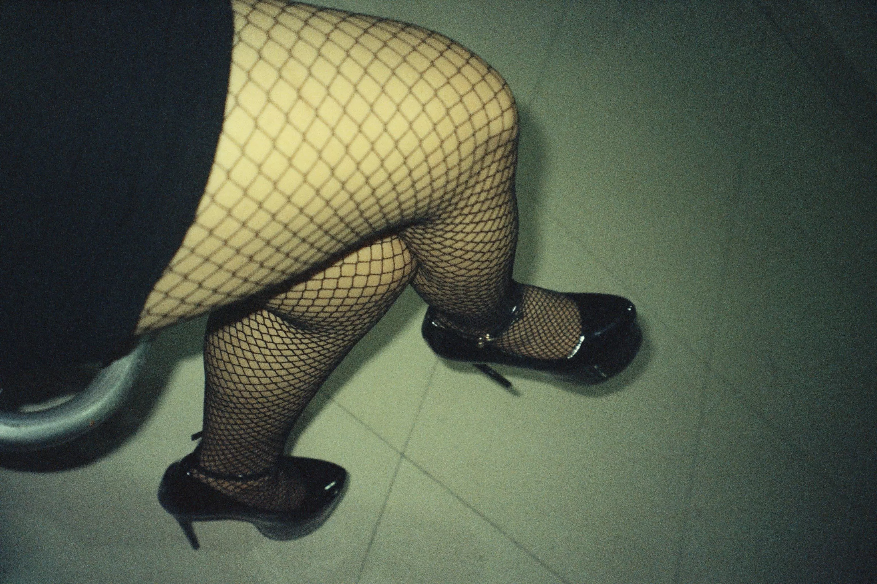 fishnets and heels