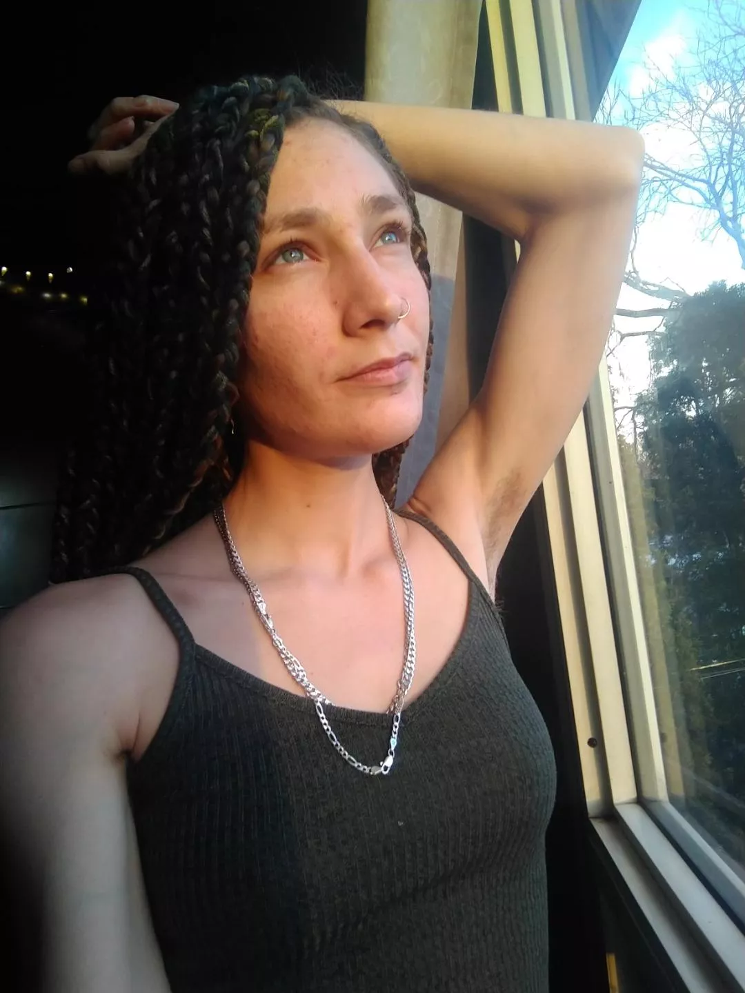 fluffy pits & golden hour. 😘