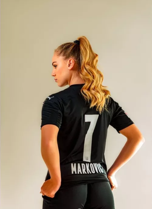 Footballer Ana Maria Markovic