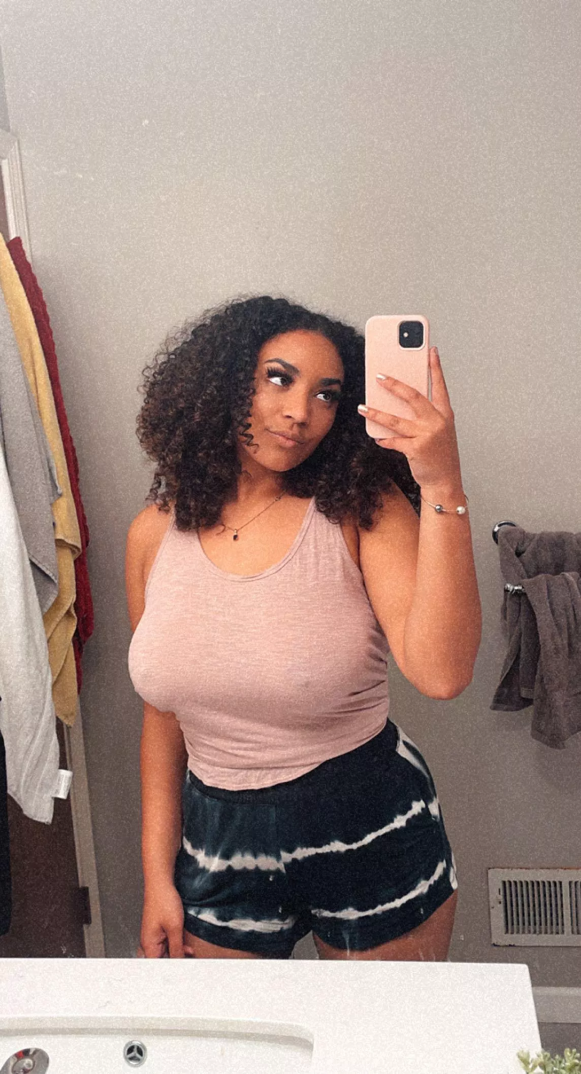 forgot a bra on my morning walk no wondering why there were so many stares…