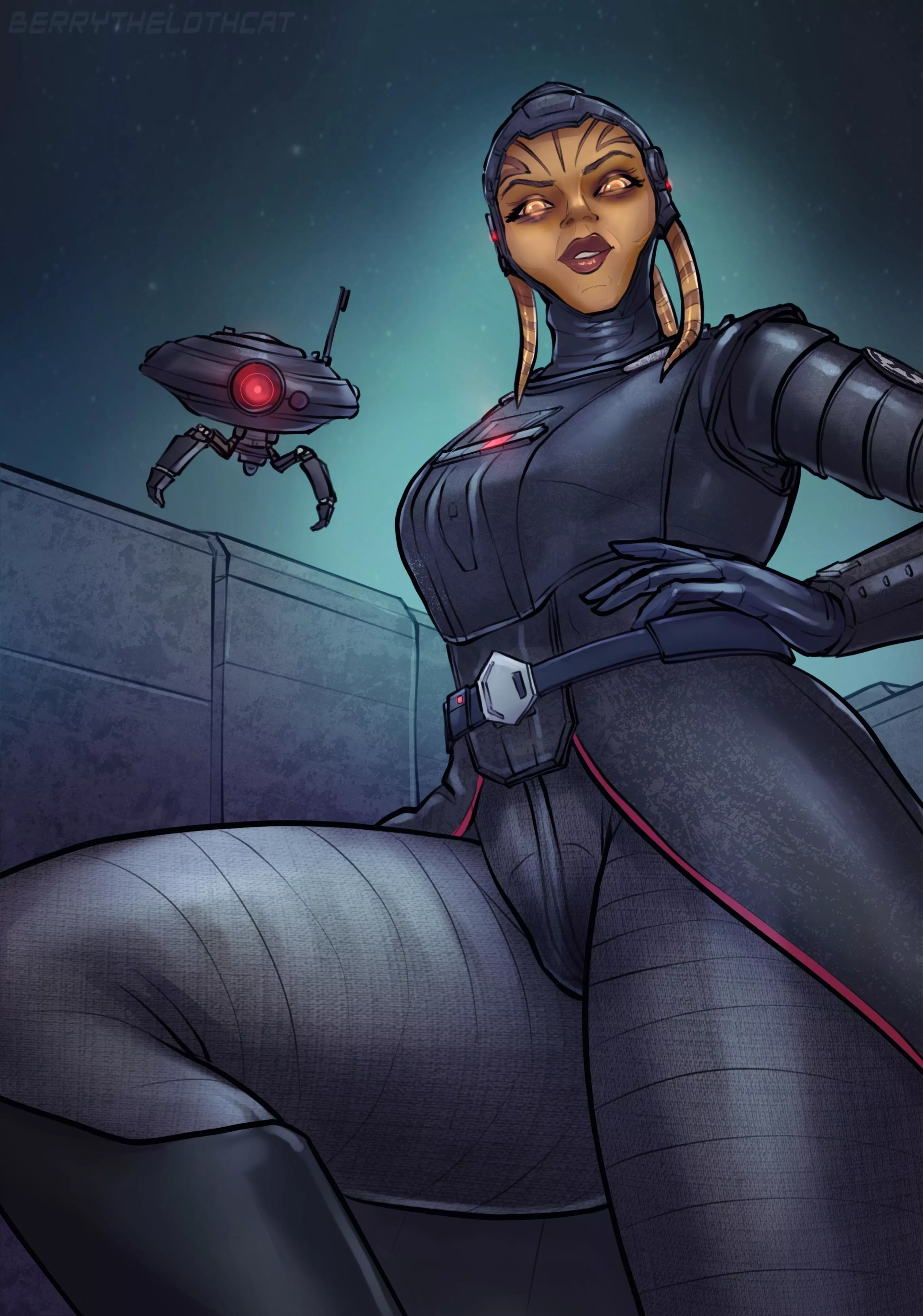 Fourth sister gazing down at you (Berrythelothcat)