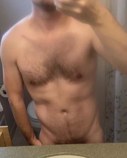 Fresh out of the shower