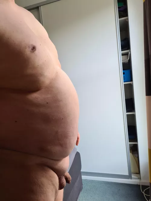 fresh out of the shower