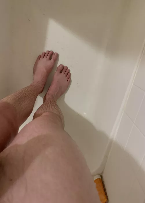 Fresh out of the shower. Want to get dirty with me?