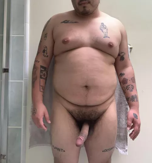 Fresh out the shower for ya