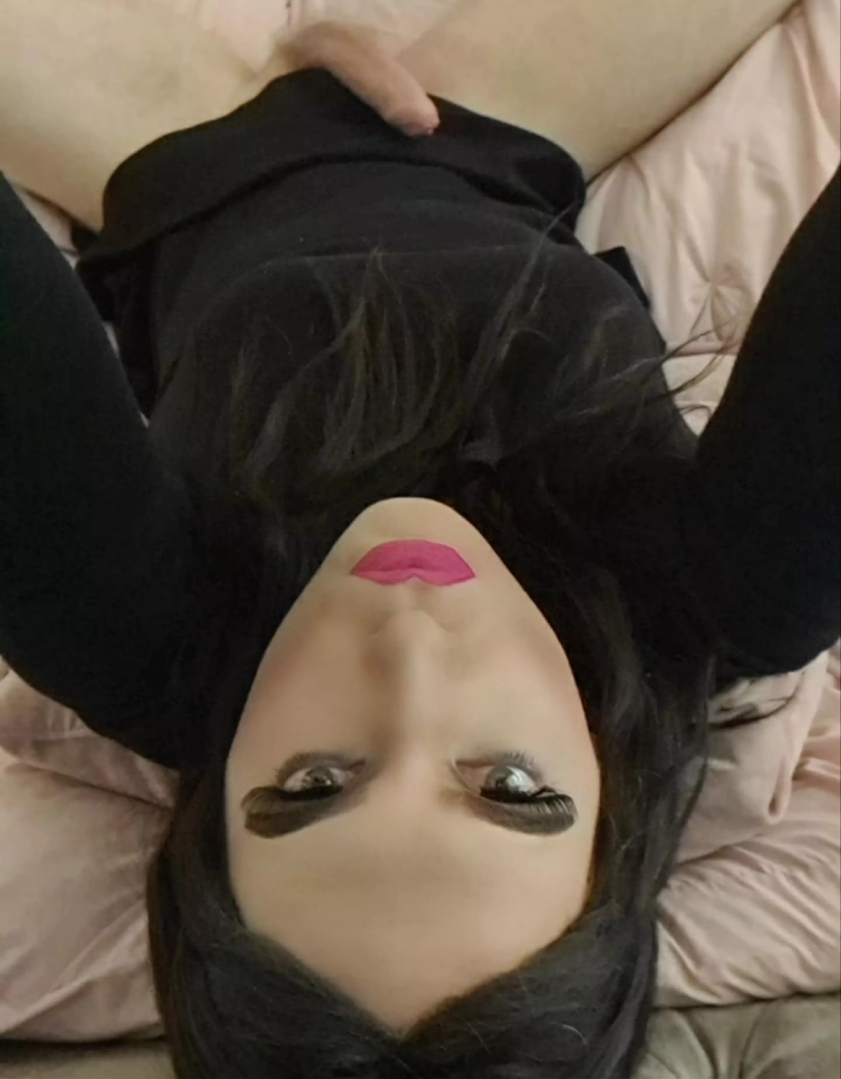 From husband to desperate sissy. I think I'm better on my back!