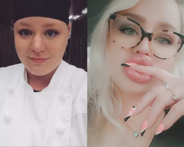 From tomboy to bimbo toy. 💖