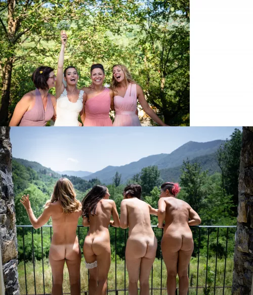 Front and back (not perfectly aligned, call out top or bottom)