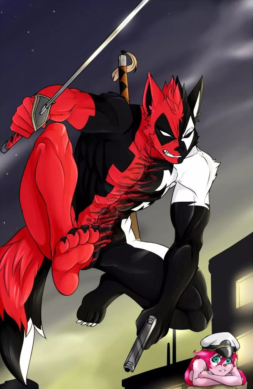 Fullbody commission done for the precious @grizzverine On telegram! (see the coments my dear✨❤️)