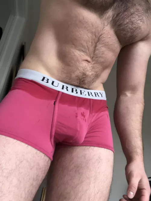 Getting a little tight in the thighs and starting to tear. Worn during my past three trips to the gym - extra horny lately so plenty of precum smeared inside.