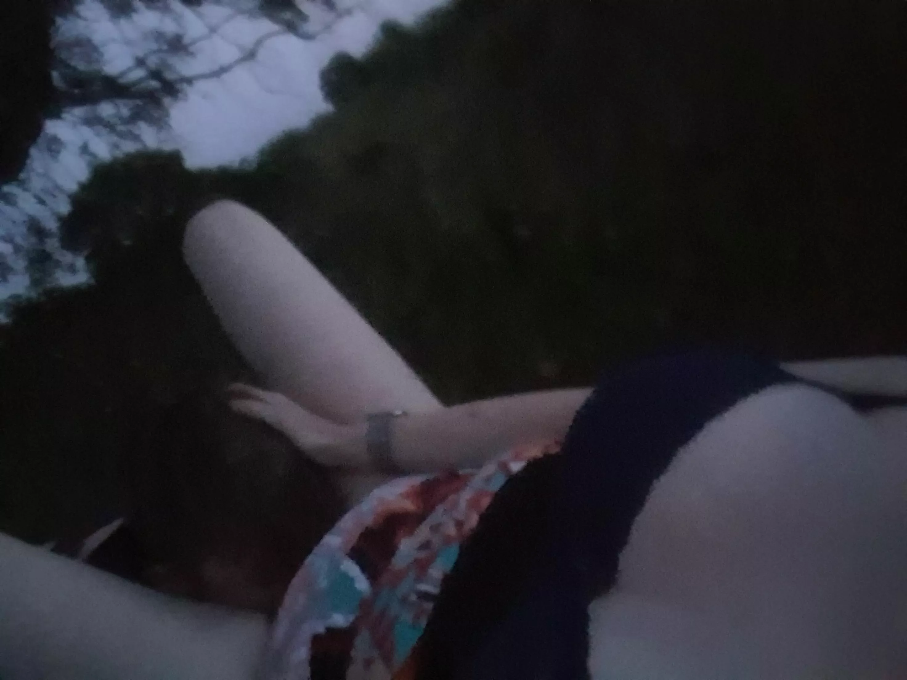 Getting eaten out in public by a stranger. Nothing hotter