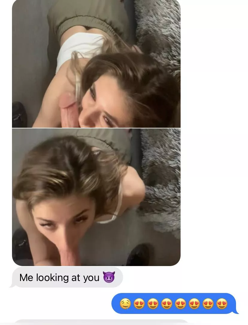 Getting his dick hard even when he’s away from me 😈