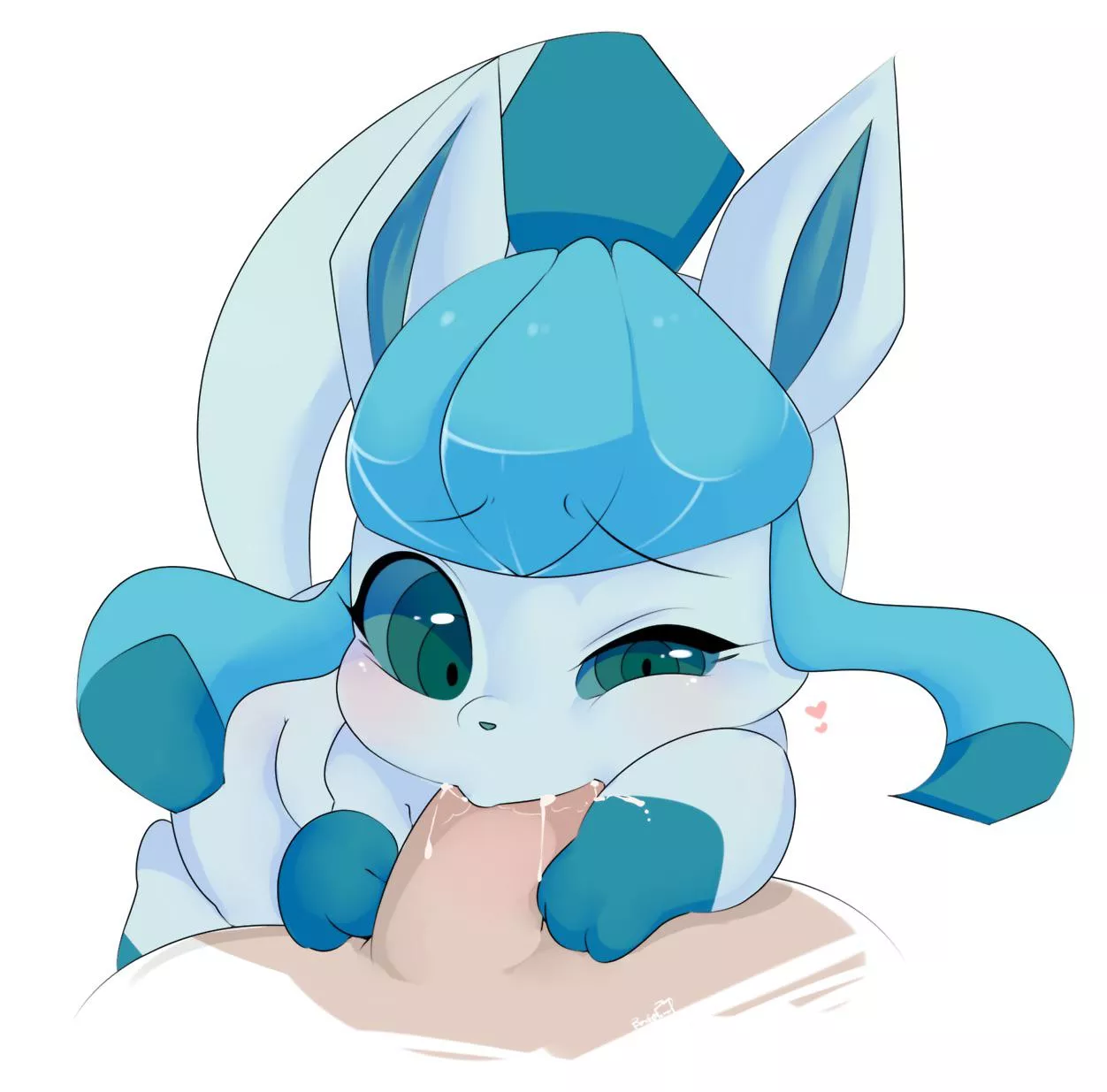 Glaceon making you erupt