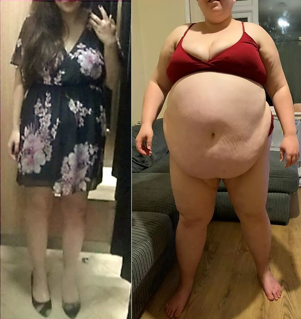 God! My girlfriend is getting so fat 😍