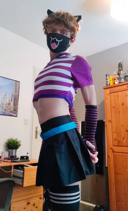 Going for the catboy look today