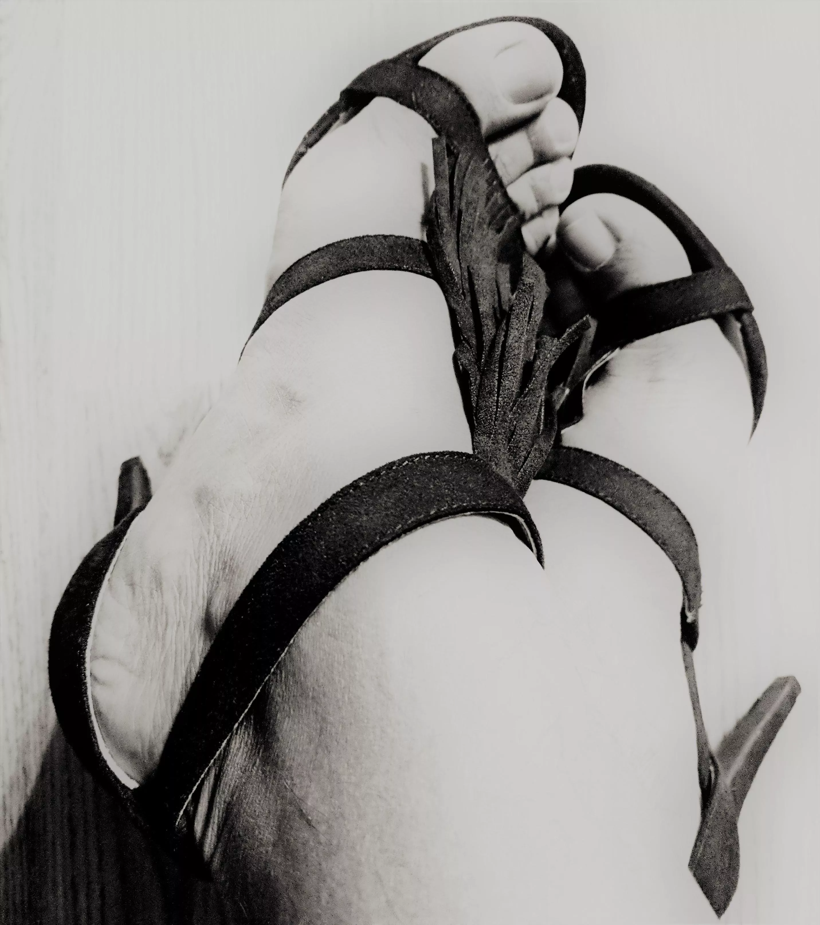 Going vintage. Broke out C Siriano sandals today. Love these!! (need to paint my toes).