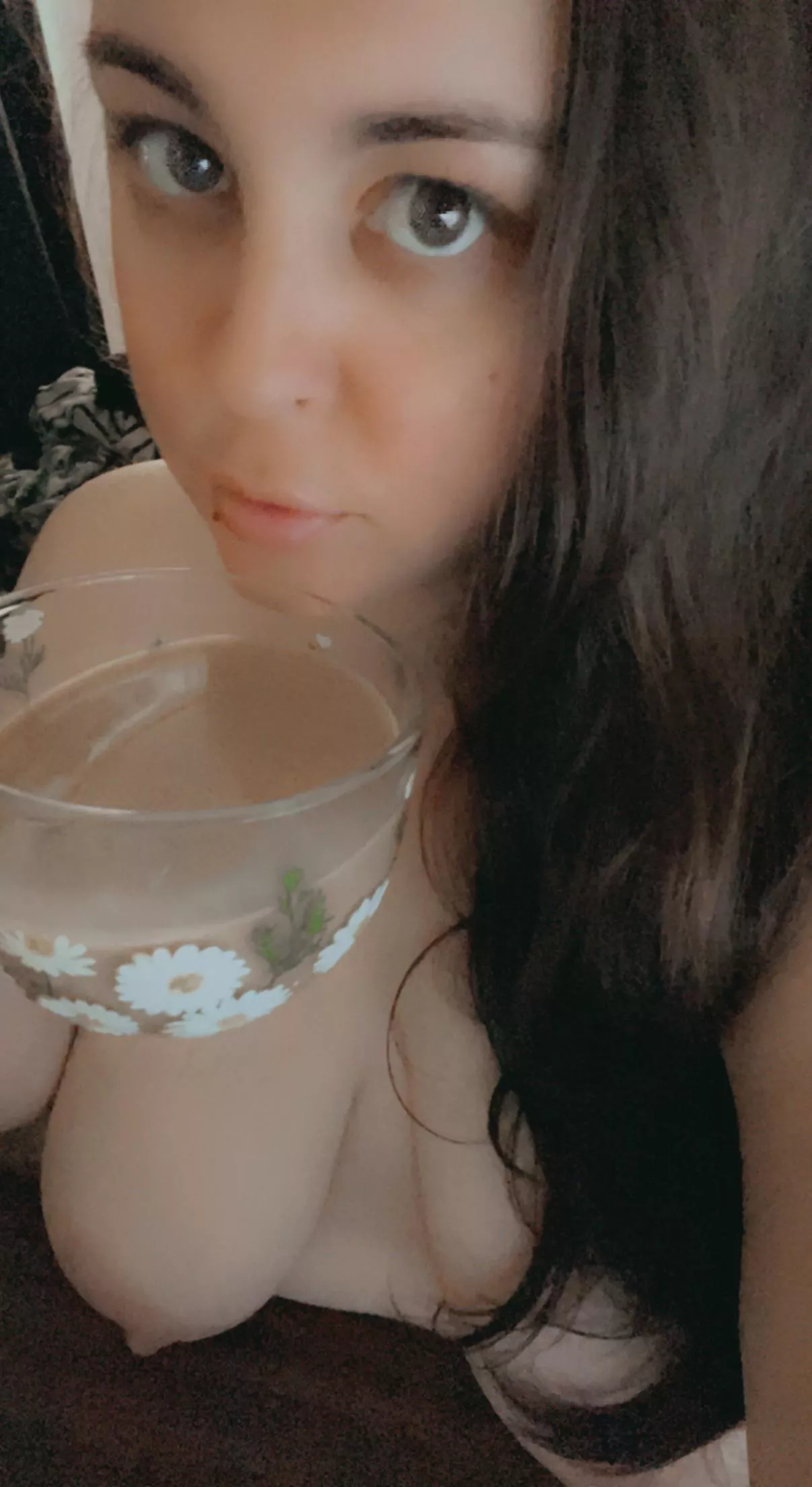 Good bean juice makes me happy, makes brain go fast!