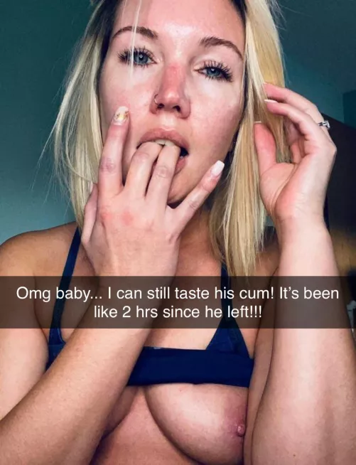 Good... but save some. (Kik me for customs - caption man1)