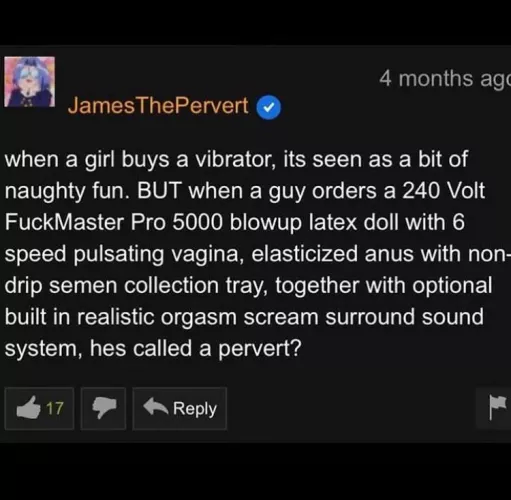 Good point, James