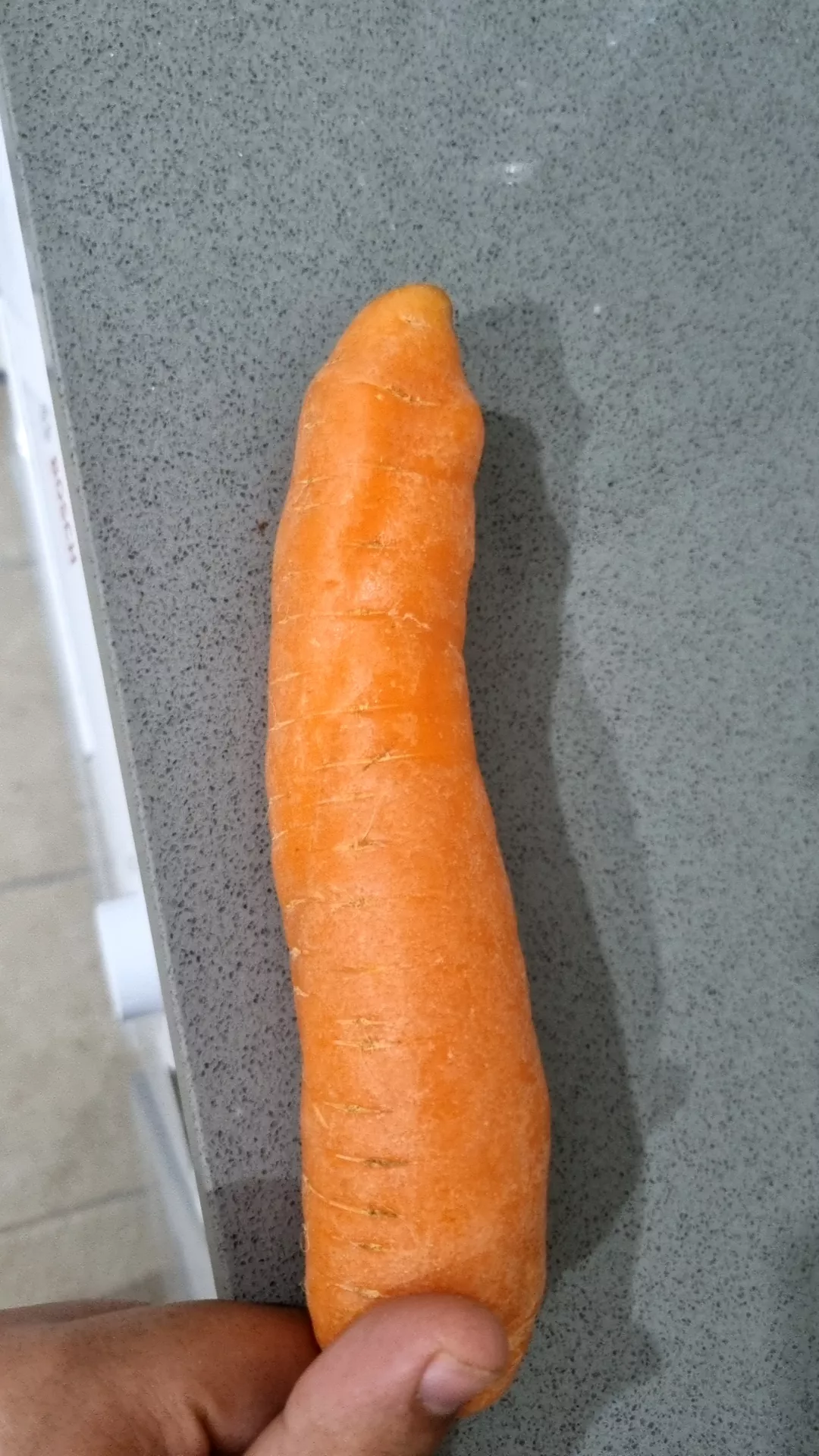 got a dog dick looking carrot, gonna have fun 😉