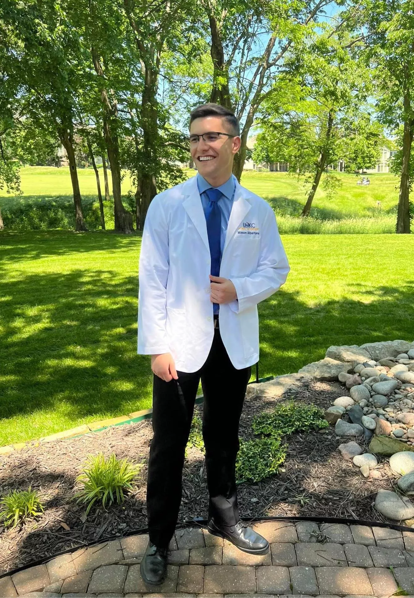 Got a new coat today! It came with the title of (student) Doctor. Got a new coat today! It came with the title of (student) Doctor.